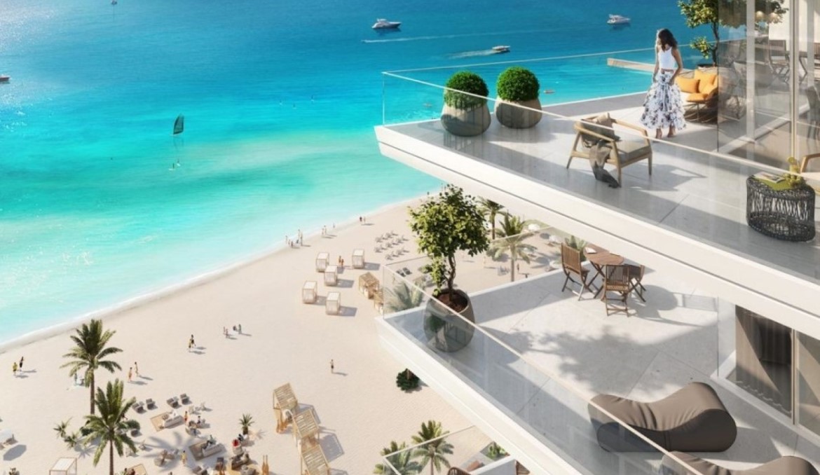 Privatstrand Beach Vista Emaar Beachfront Dubai