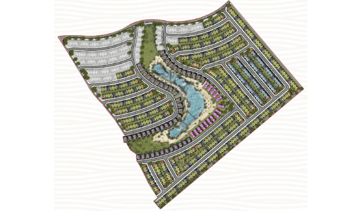 Damac Lagoons Dubai Costa Brava Cluster Plan Gesamtkonzept