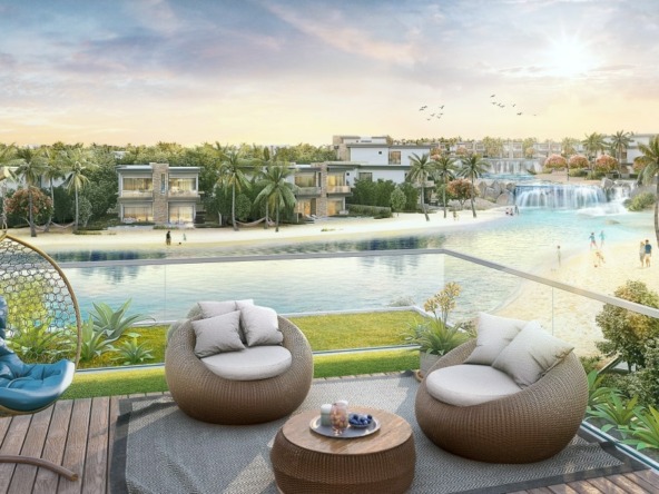 Damac Lagoons Dubai Costa Brava Lagune Pool