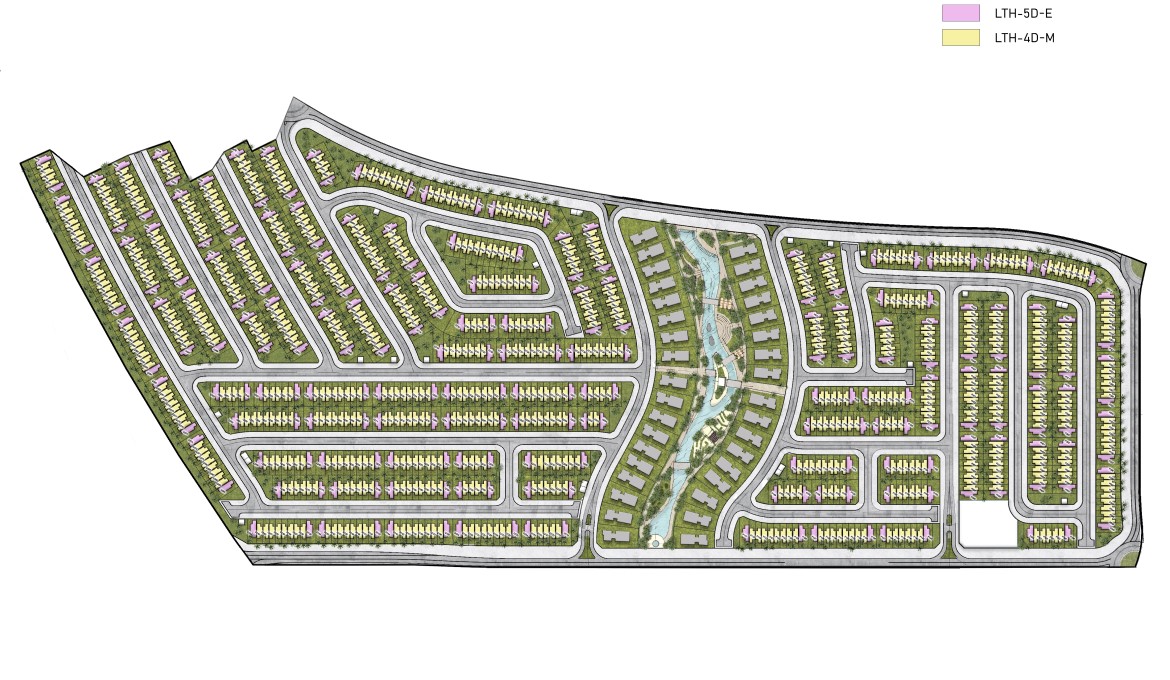 Damac Lagoons Dubai Malta Masterplan Gesamtplan