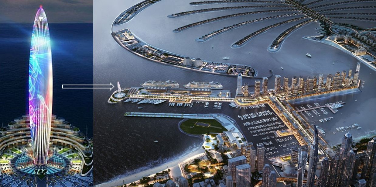 Dubai Emaar Beachfront Wohnung, Apartment, Immobilie kaufen