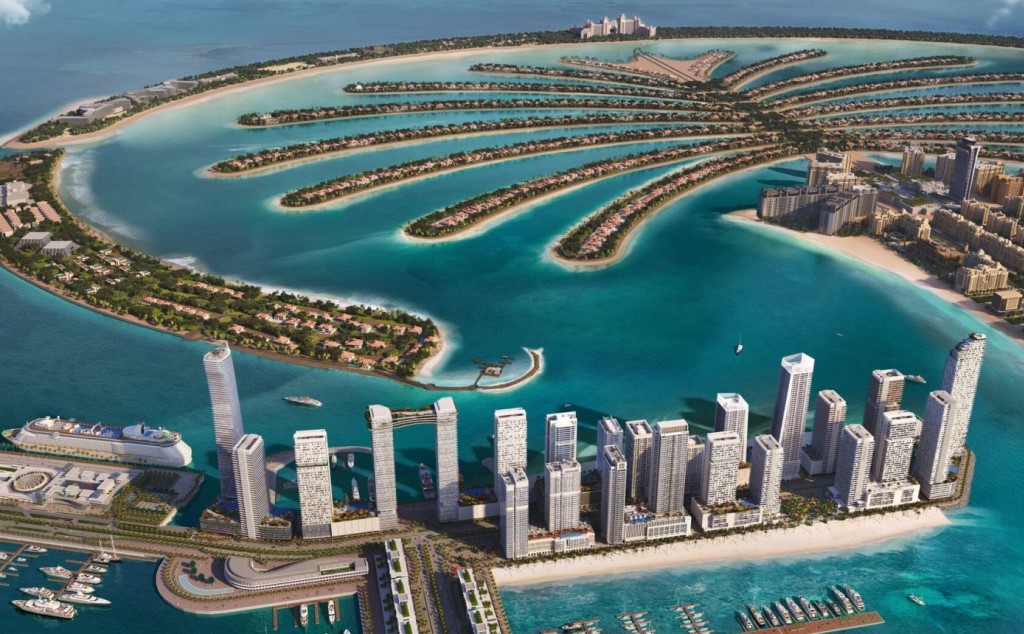 Emaar Beachfront Dubai Harbour Masterplan