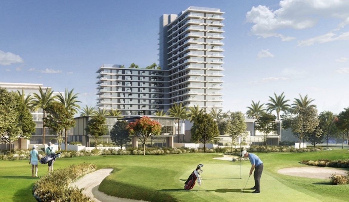 Aussenansicht von Golf Suites Dubai Hills Emaar