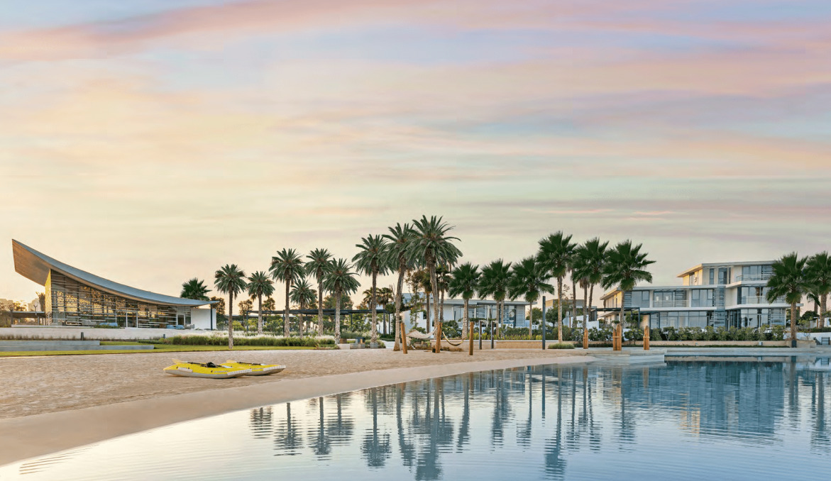 Künstliche Lagune Harmony Tilal Al Ghaf Dubai