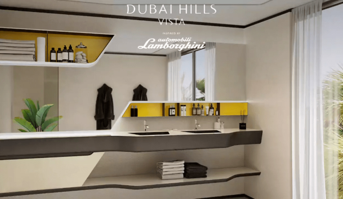 Bad in Lamborghini Villa Dubai Hills Emaar