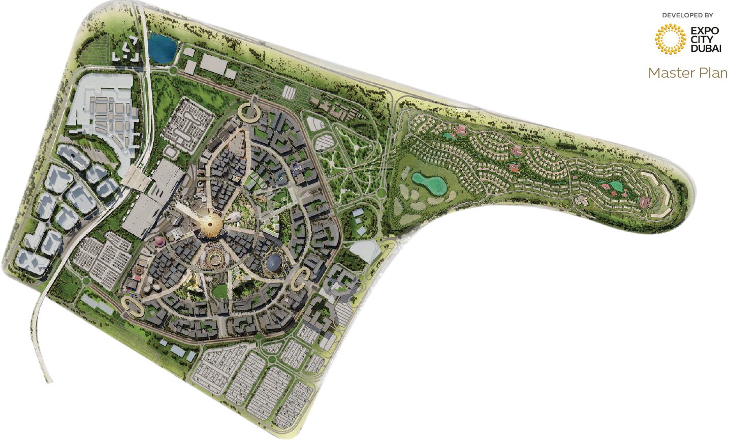 Masterplan Expo City Valley Dubai