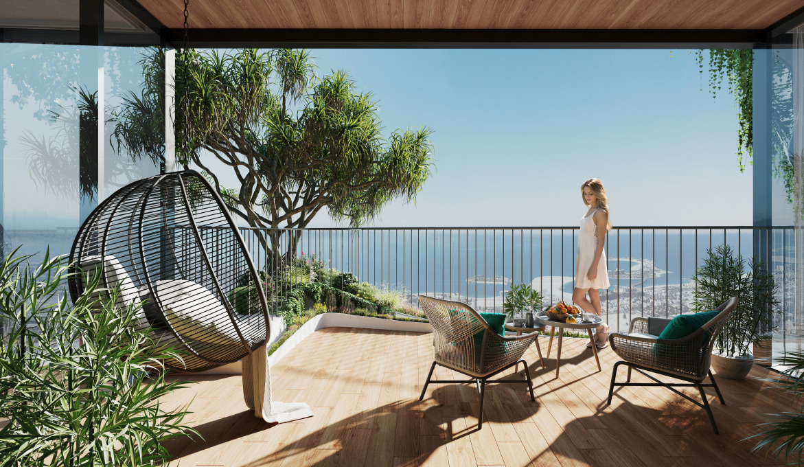 SAFA ONE DAMAC Dubai Balkon