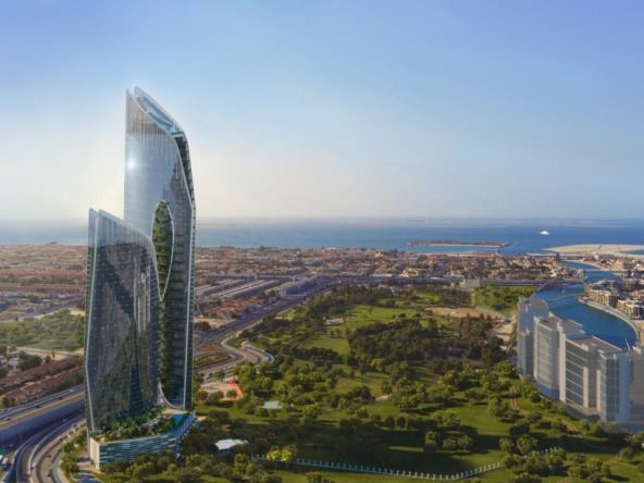 SAFA ONE DAMAC Dubai bei Tag