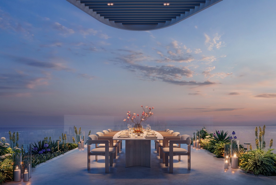 Sensia Penthouse Outdoor Dining