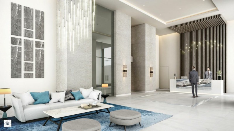 Lobby in The Cove in Creek Harbour Dubai von Emaar