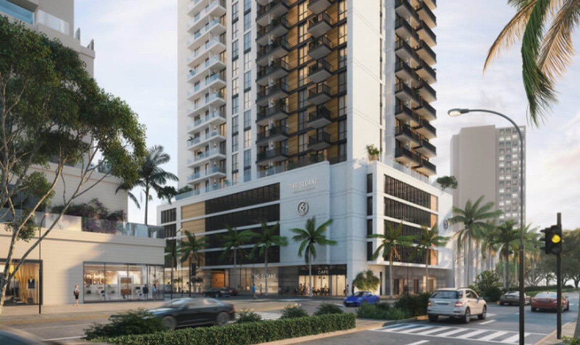 Aussenansicht von The Sloane von Ellington in JVC Dubai