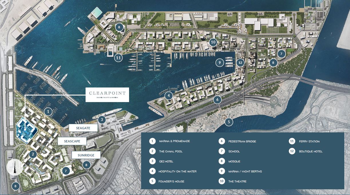 Yachts And Marina Dubai Emaar Port Rashid Masterplan