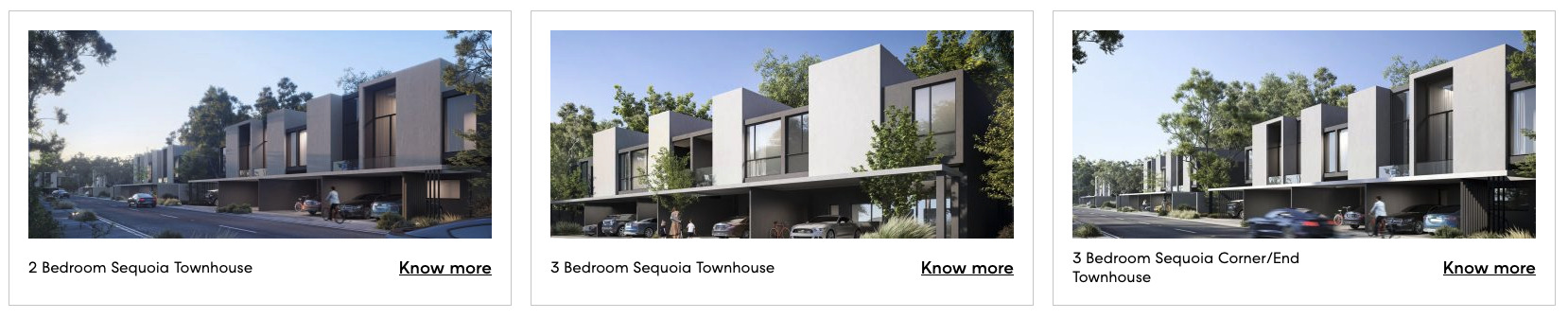 Arada Masaar Haeuser 2 3 4 Schlafzimmer Townhouse