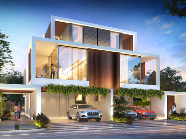 Damac Hills 2 Villa Townhouse Park Greens Dubai Haus Guenstig Billig D2 Twin Villa
