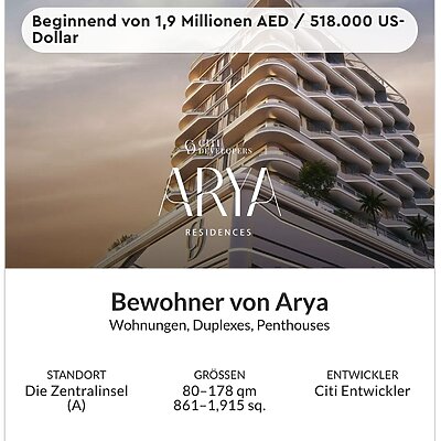 Dubai Islands Deira Investment Immobilien Wohnung Haus Villa Kaufen Projekt 16