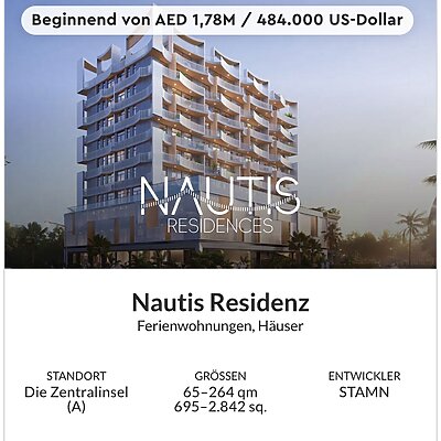 Dubai Islands Deira Investment Immobilien Wohnung Haus Villa Kaufen Projekt 21