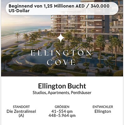 Dubai Islands Deira Investment Immobilien Wohnung Haus Villa Kaufen Projekt 9